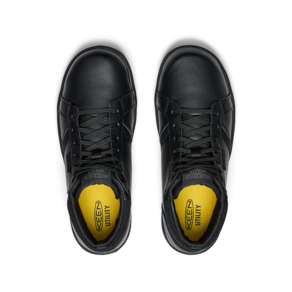 Keen Utility Men's Kenton Mid PTC Soft Toe Black Leather Work Boots Size 10.5 - Picture 5 of 6